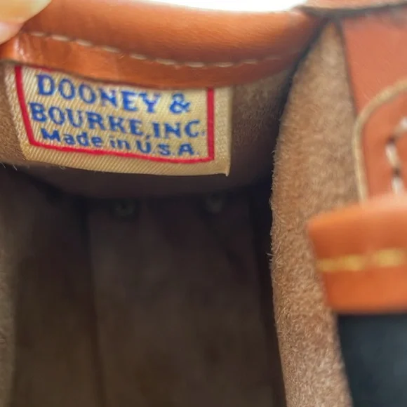Dooney and Bourke Brown Vintage Crossbody Bag